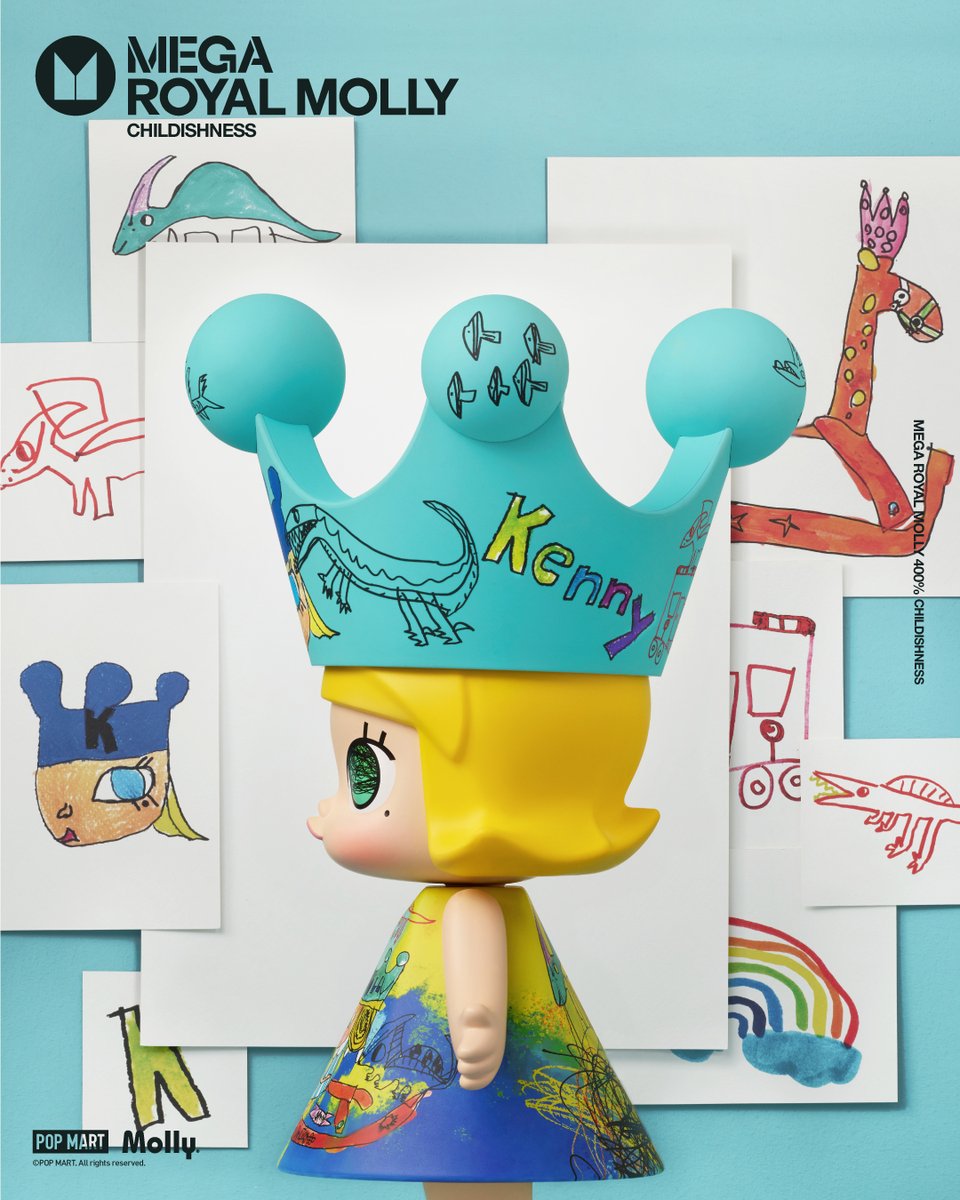 その他 MEGA  MOLLY 400% Childishness pre order] MEGA ROYAL MOLLY 400% Childishness – Little Mysteries