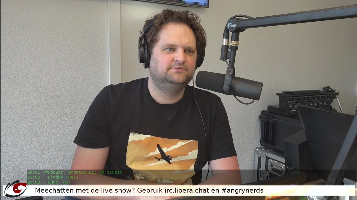 Gisteren weer een hele leuke aflevering gemaakt. Hij staat op youtu.be/kMGBvr4w9Kg
Wil je op de hoogte blijven van onze dingen en spullen? Vanaf nu is mastodon the place to be. We heten daar @angrynerdspodcast #fuckbigtech