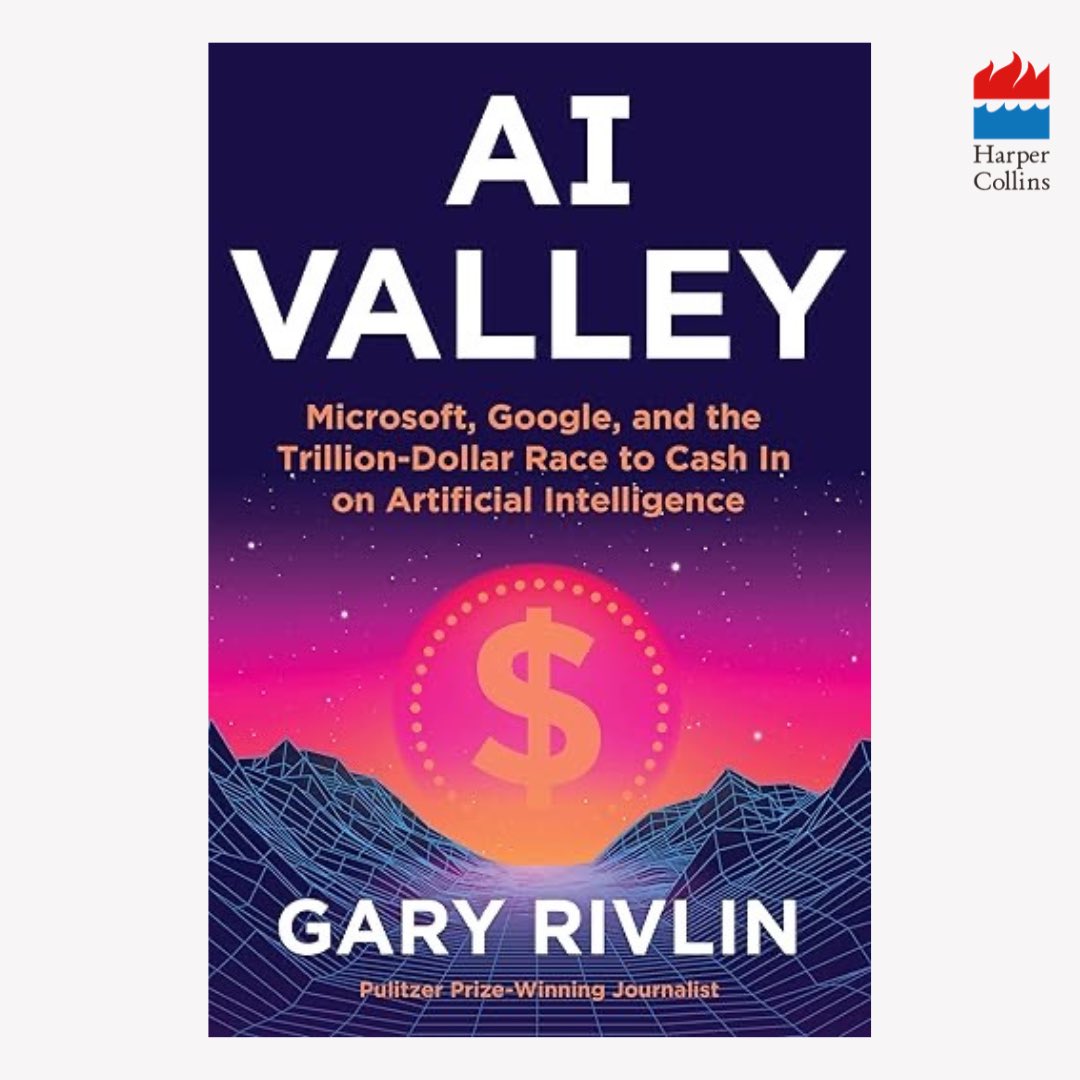 HarperCollins (@harpercollinsin) on Twitter photo #AIValley by <a href="/grivlin/">Gary Rivlin</a> is a gripping deep-dive into the high-stakes world of artificial intelligence, following Silicon Valley’s top thinkers and investors chasing the next tech revolution.
Read an exclusive excerpt in <a href="/moneycontrolcom/">Moneycontrol</a>: moneycontrol.com/books/book-ext…
<a href="/JBhattacharji/">JayaBhattacharjiRose</a> #AIValley by <a href="/grivlin/">Gary Rivlin</a> is a gripping deep-dive into the high-stakes world of artificial intelligence, following Silicon Valley’s top thinkers and investors chasing the next tech revolution.
Read an exclusive excerpt in <a href="/moneycontrolcom/">Moneycontrol</a>: moneycontrol.com/books/book-ext…
<a href="/JBhattacharji/">JayaBhattacharjiRose</a>