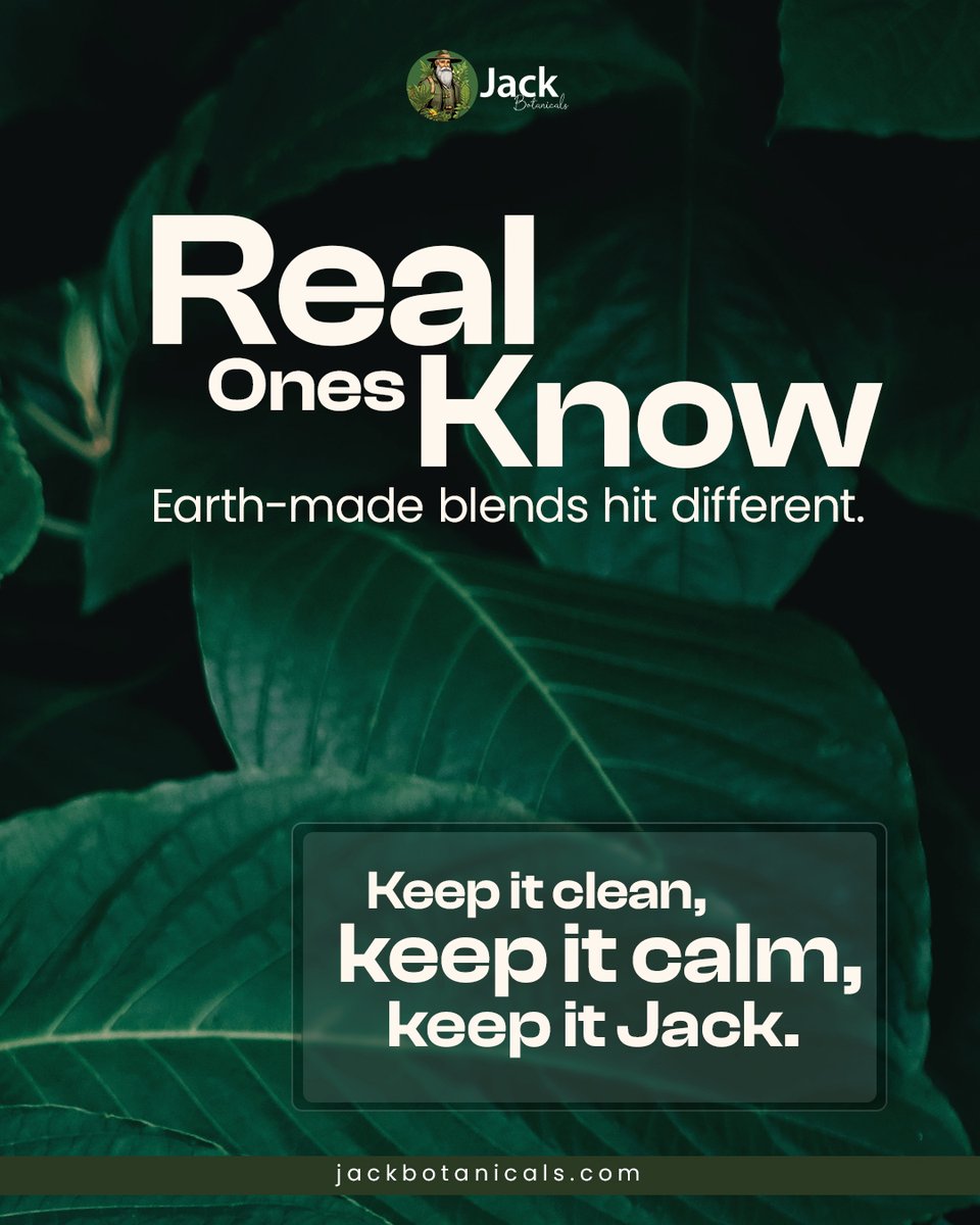 jackbotanicals's tweet photo. Real ones know… even if we typo it. 😎
Earth-made blends hit different — and that’s just facts. 🌍
Keep it clean, keep it calm, keep it Jack. 🌿
Tap in 👉 https://t.co/JjNnG98LPT
#RealKnowsReal #TypoStillTrue #KeepItJack #kratom #naturalcalm https://t.co/ppoxGhec3V