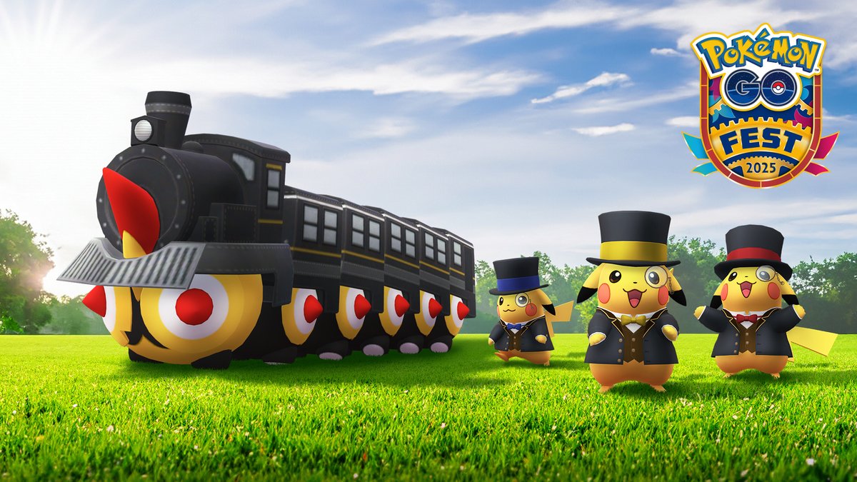 🧐よく見てみましょう…「ピカチュウ」が「Pokémon GO Fest 2025」の
