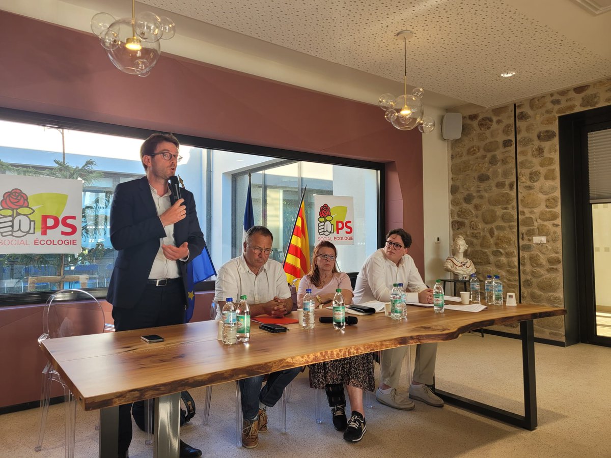 Un 1er secrétaire doit soutenir les socialistes qui se battent, tous les jours, là où le RN est fortement implanté. Hier à Perpignan, aujourd'hui à Carvin dans la circonscription d'Henin Beaumont, pour écouter et soutenir les camarades qui se sentent isolés depuis trop longtemps.