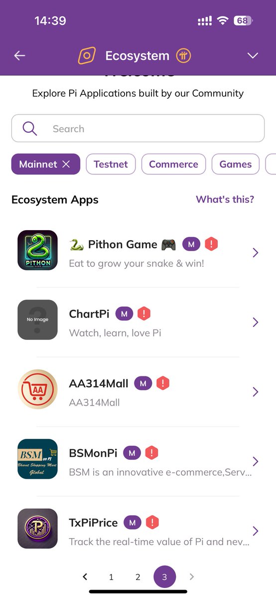 Pi Barter Mall来购酷买 (@pibartermall) on Twitter photo 🛎️Just now, several new applications from community developers were added to the $Pi application list
ecosystem.pinet.com
#PiNetwork <a href="/PiCoreTeam/">Pi Network</a> 🛎️Just now, several new applications from community developers were added to the $Pi application list
ecosystem.pinet.com
#PiNetwork <a href="/PiCoreTeam/">Pi Network</a>