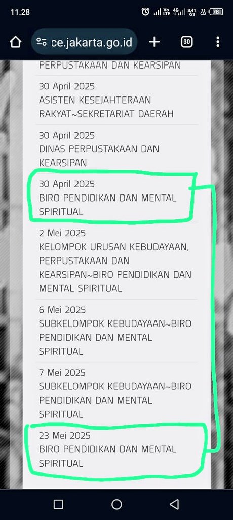 Salam Pak Gubernur  <a href="/pramonoanung/">Pramono Anung (IG : @pramonoanungw)</a>  tolong prhatikan kinerja aparatny. Mngingatkn laporan no surat 0003617/2025 sdh lbih dr 1 bulan.Kini dsposisi tertggl 23/5 dBiro Pendidikan Mental&amp;Spritual.Jk mmang sulit mnjawab laporan, sya usul prtemuan bedah arsip dgn pelapor. Terimakasih.