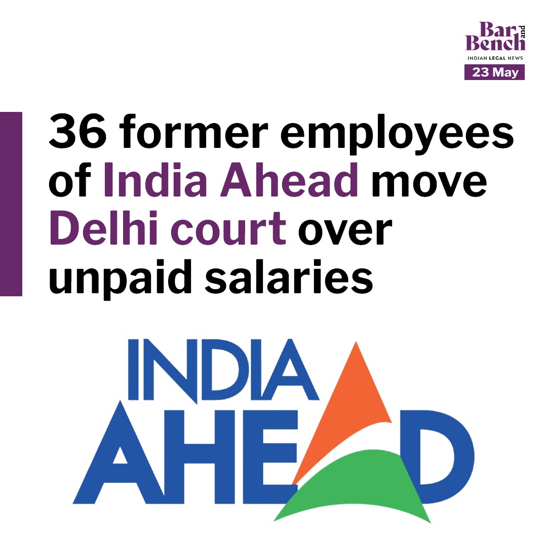 36 former employees of India Ahead news channel have filed a case in a Delhi court against the company, Andhra Prabha Publications, the former Editor-in Chief Bhupendra Choubey and senior management officials of the company over unpaid dues. 

The District Judge on May 21 issued