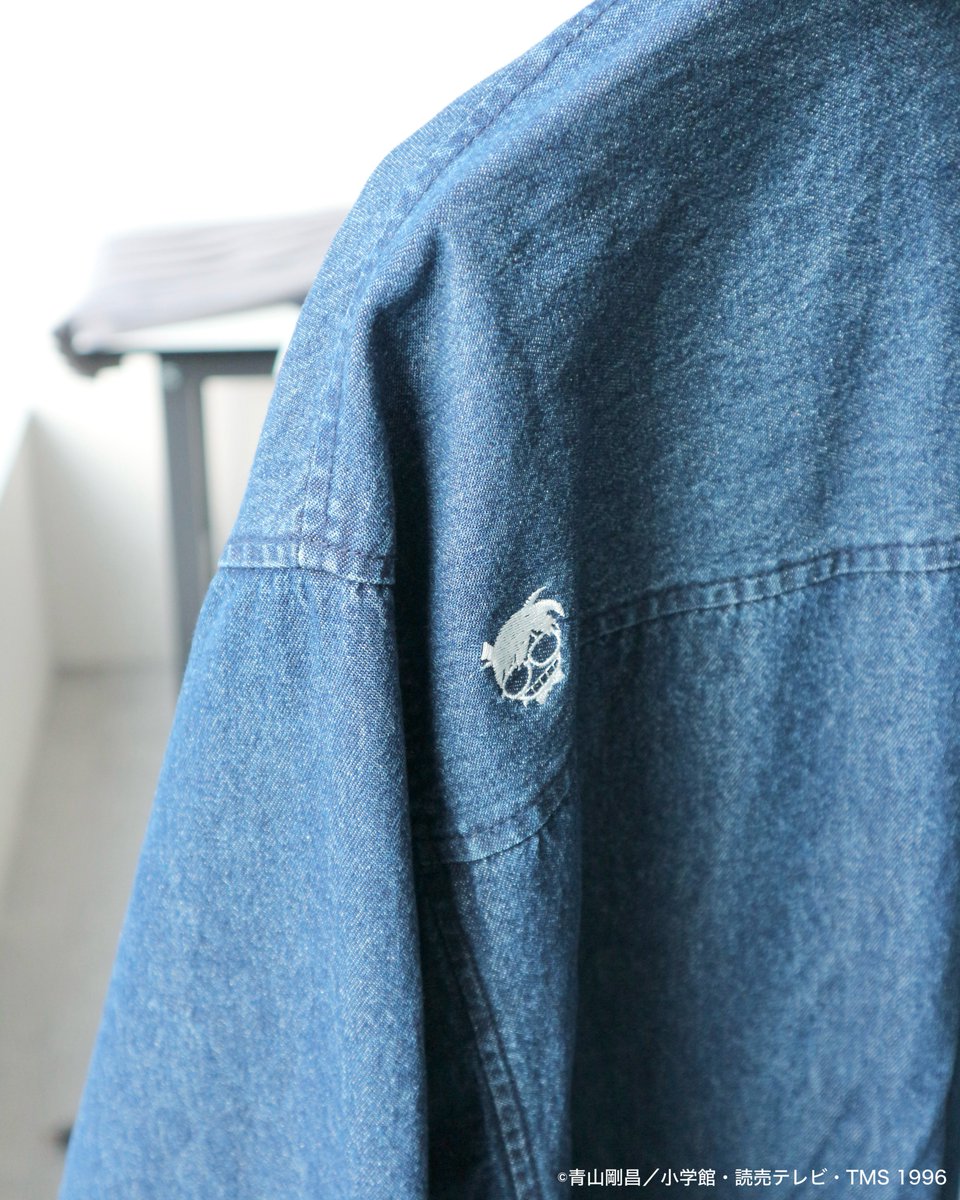 最安値/限定名 探偵コナン 刺繍デニムシャツ/パンツ RAGEBLUE ブルー