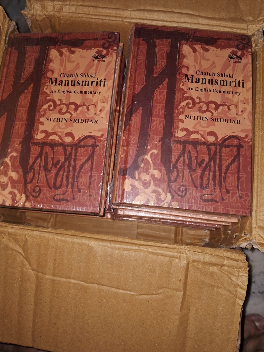 Nithin Sridhar (@nkgrock) on Twitter photo 𝐖𝐡𝐞𝐫𝐞 𝐭𝐡𝐞𝐫𝐞 𝐢𝐬 𝐃𝐡𝐚𝐫𝐦𝐚, 𝐭𝐡𝐞𝐫𝐞 𝐢𝐬 𝐕𝐢𝐜𝐭𝐨𝐫𝐲.
𝐇𝐨𝐰𝐞𝐯𝐞𝐫, 𝐭𝐡𝐞 𝐩𝐚𝐭𝐡 𝐨𝐟 𝐃𝐡𝐚𝐫𝐦𝐚 𝐢𝐬 𝐰𝐚𝐥𝐤𝐞𝐝 𝐚𝐥𝐨𝐧𝐞.
Begin your journey today with 'Chatuh Shloki Manusmriti'. 
Get your Signed copies now by sending either Direct Message or 𝐖𝐡𝐞𝐫𝐞 𝐭𝐡𝐞𝐫𝐞 𝐢𝐬 𝐃𝐡𝐚𝐫𝐦𝐚, 𝐭𝐡𝐞𝐫𝐞 𝐢𝐬 𝐕𝐢𝐜𝐭𝐨𝐫𝐲.
𝐇𝐨𝐰𝐞𝐯𝐞𝐫, 𝐭𝐡𝐞 𝐩𝐚𝐭𝐡 𝐨𝐟 𝐃𝐡𝐚𝐫𝐦𝐚 𝐢𝐬 𝐰𝐚𝐥𝐤𝐞𝐝 𝐚𝐥𝐨𝐧𝐞.
Begin your journey today with 'Chatuh Shloki Manusmriti'. 
Get your Signed copies now by sending either Direct Message or