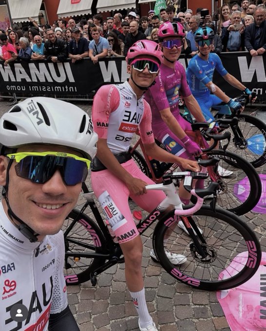 Del Toro líder del Giro d'italia 2025 - 12ava etapa