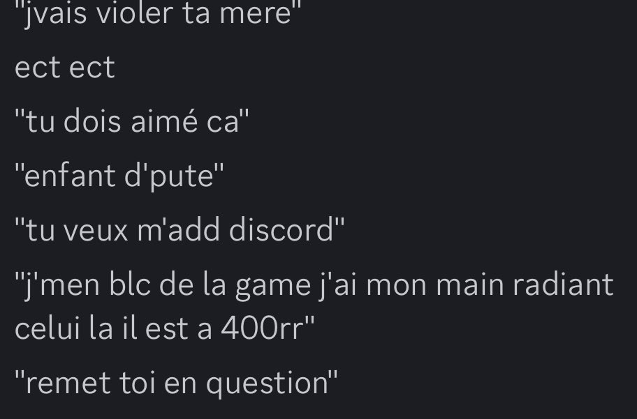 Vous êtes des vrais fous