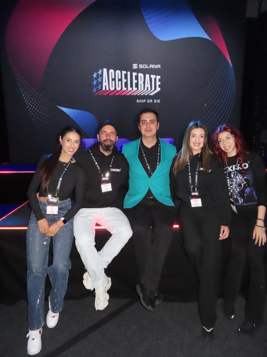 Come with us <a href="/SolanaConf/">Solana Accelerate 🇺🇸 NYC May 19-23</a> in #NYC. 🇺🇸

We’re shaping the next era of blockchain and the future of $TOKERO. Connecting with elite builders, investors, and visionaries. Who’s ready to innovate?

Thank you, <a href="/solana/">Solana</a> for making this possible!