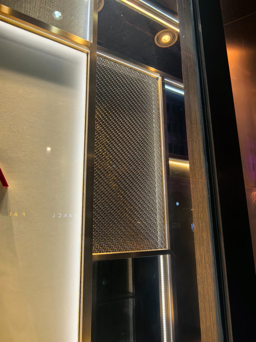 decorative_mesh's tweet image. Pls appreciate the beautful architectural mesh #Architecturalmesh  Do you like the style? There are many applications in a lot of interior decorations. #decorativemesh #dividers