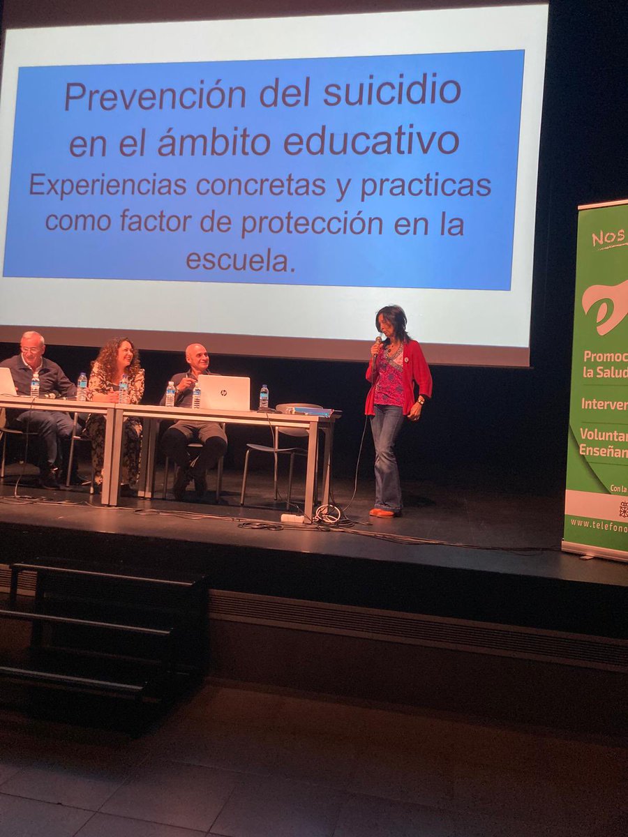 ANDRAMARIIKASTO's tweet image. Joan den astean, gure bi irakaslek Suizidioaren Prebentziorako jardunaldietan parte hartu zuten. Bertan, Kiva programa eta osasun digitalaren inguruan hitz egin zuten.  #barnesendotasuna