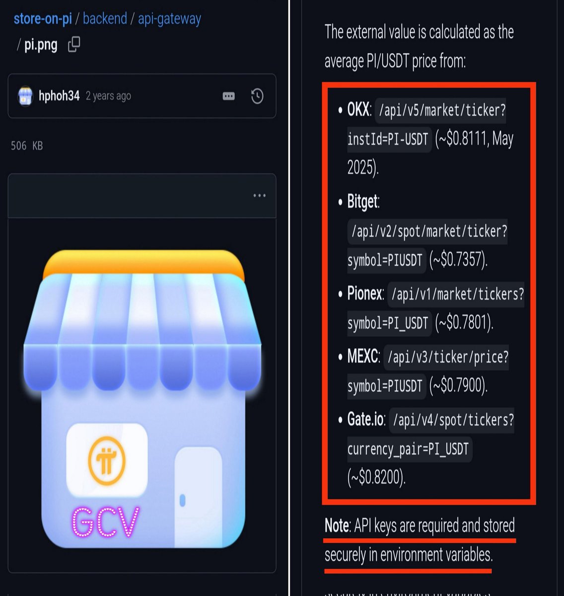 2000Rocker's tweet photo. โผ๏ธVERY IMPORTANTโผ๏ธ
Your Pi will have 2 values,1 Pi = 314159 USD in the Pi Network's Main Ecosystem and 1 Pi = Pi Price on the Exchanges.
I explain in detail based on the Programming Document (Docs) on Pi Apps/Store on Pi.
โ
1 Pi = 314159 USD is the Pi value from your contribution (Mining,Referral,Security Circle,Node Runner,Pi Locking and Ecosystem Exploration in Pi Browser).Mining Cryptography Algorithm and AI will detect it.GCV applies throughout the Pi Network Main Ecosystem.
โ
Pi Price on the Exchange is a real-time price according to market supply and demand,valid on all Exchanges that have KYB'ed.Each Exchange has an API Code (Application Programming Interface) to connect to other Applications or dApps in the Ecosystem.
How does it work?
โฉ The value of 1 Pi = 314159 USD applies in the Pi Network Main Ecosystem,from the results of the Pioneers contribution.
โฉ Example,the market price of Pi on the OKX Exchange today is 1 Pi = 1 USD..When you're going to use it to shop on dApps,the system will know whether your Pi comes from OKX,Bitget,MEXC,etc.,based on the API Code of each Exchange.Let's say you buy a luxury car for 314159 USD on one dApp,then you will need 314159 Pi that you bought on the Exchanges.If you use Pi from contributions,you only pay 1 Pi.
๐ Why can Pi have 2 different values?? The main purpose of Pi being listed on the Exchanges are for wider adoption.Any new user who owns Pi through the Exchanges must register as a Pioneer,which means they must meet KYC and AML (Anti Money Laundering) compliance in order to participate in the Pi Network Main Ecosystem and be able to mine Pi and make other contributions to get 1 Pi = 314159 USD.If they don't register,they can only use Pi according to the market price on the Exchanges as a regular user.Only Pi contribution results in the Ecosystem has GCV value.
โผ๏ธIs it safe to transfer Pi from the Exchanges to the Pi Wallet?? It's very safe,because the system will differentiate between Pi contribution results and purchased on the Exchanges.Each Exchange has its own API Code to make it easier for the system to detect.Your Pi Wallet will display the amount of Pi contribution rewards and Pi purchased on the Exchanges (non-contribution).What if you buy Pi mined by other Pioneers? It's the same,it will be calculated according to the market price.
๐ฃ What about Companies,Organizations and Institutions who want to adopt Pi?? They will run their own Nodes to earn Pi contribution rewards (GCV),and can buy Pi on the Exchanges like other users.CT will also facilitate them with various Programs..Example: Pi Network Ventures.
๐ค There will be some Major Exchanges selected by CT to facilitate Pi to FIAT swaps based on GCV Value while adhering to daily swaps limits.These Exchanges will be part of the Pi Network's Main Ecosystem (Possibly Pi Bank).To shop for goods and services in the Ecosystem,there is no Pi daily limit,it all depends on the ability of dApps to prepare the needs of Pioneers.
๐ค Don't worry about the Whales who have 300 Million Pi on the Exchanges..If the market price is 1 Pi = 1 USD,it means they have 300 Million USD in assets,equivalent to 955 Pi from your contributions.The more Whales have more Pi from the Exchanges,the happier I will be,because Pi will be increasingly scarce..๐๐
๐ฏ Only Pi from your contributions is worth GCV..Save this post to provide understanding to all Pi Users who don't understand and for all GCV Ambassadors who are lost.Understanding GCV only requires intention and humility,not an article book that is thicker than our sleeping pillow..๐๐
Pi from your contributions is a treasure,keep it well in your Pi Wallet.Let's focus on building the Ecosystem..You will feel fairness when the time comes..๐ค๐ค
Dual Value System (Store on Pi):
https://t.co/q1To5dGBGT
https://t.co/qm1DiPAOZB
GCV,GCV,GCV!!!..๐๐๐ฅ๐ฅ
@Kosasihg88G
#PiNetwork2025