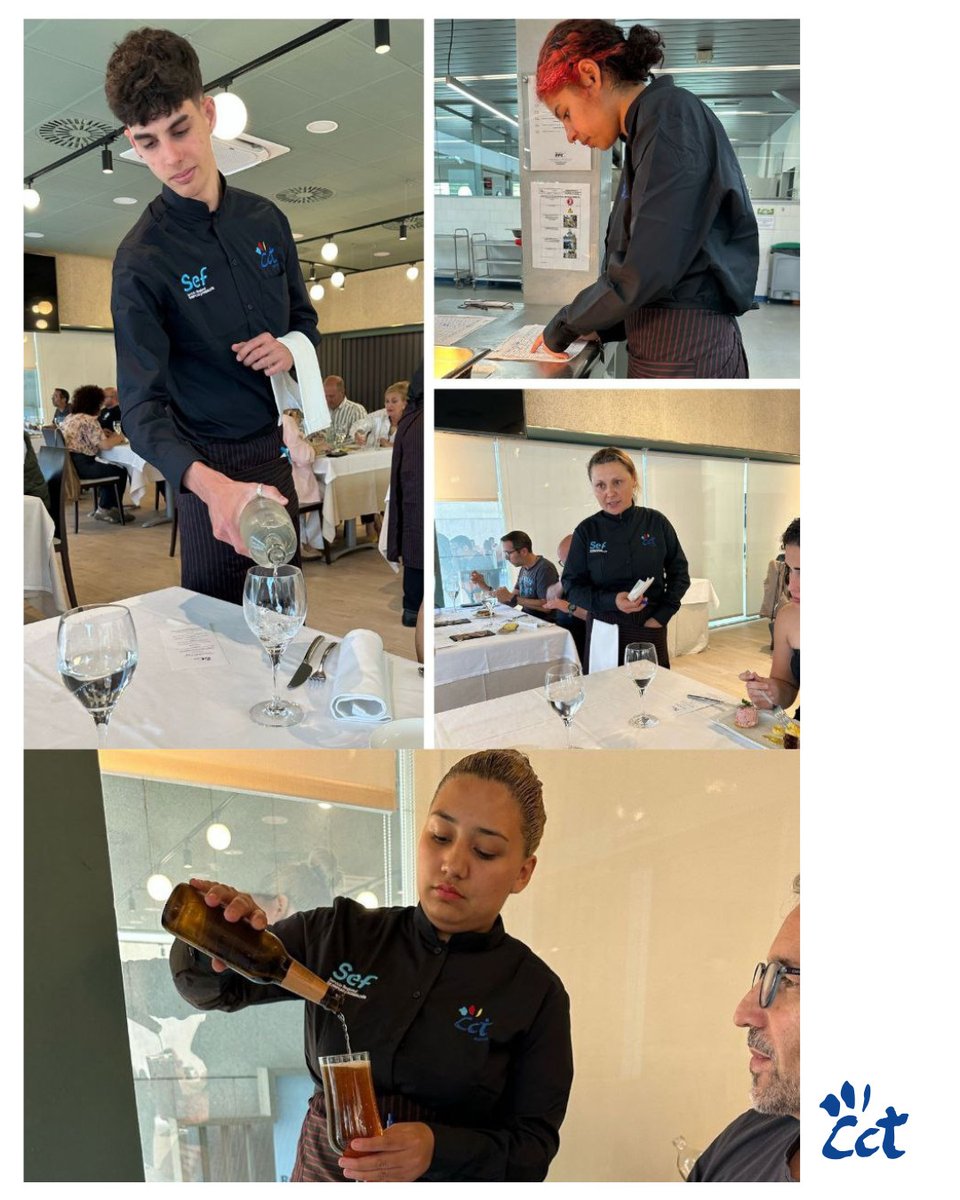 🎉 ¡Enhorabuena a todos nuestros alumnos por el primer día de servicio del curso de Operaciones básicas de restaurante y bar!

¡Esto es solo el principio!

Puedes descubrir más cursos y formarte con nosotros en nuestra web 👉 cctmurcia.es/es/cursos_cct

#SoyCCT #CCTMurcia #formacion