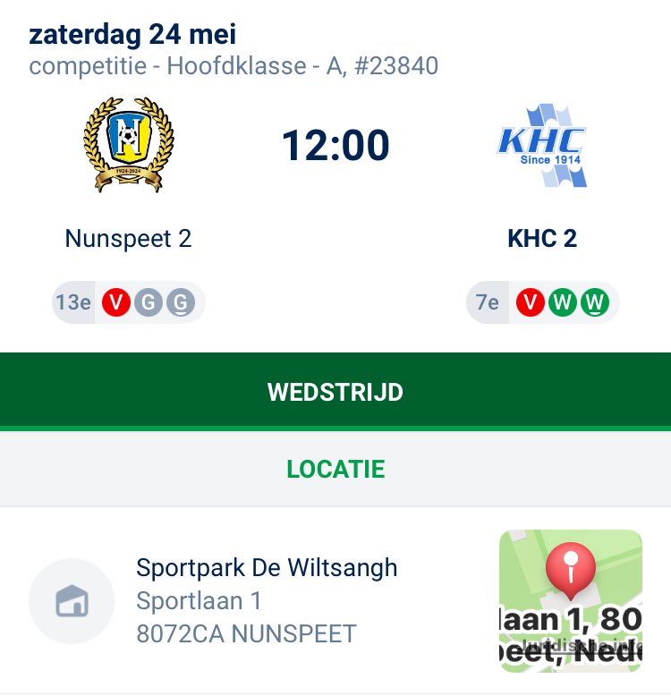 Zaterdag de laatste wedstrijden van dit seizoen voor onze selecties. KHC 1 gaat in het (voorlopig) laatste divisieduel op bezoek bij WHC waar de Wezepers nog vol aan de bak moeten. KHC 2 dat zich al knap handhaafde in de hoofdklasse speelt nog voor plek 6  tegen Nunspeet. 🔵⚪️🔵