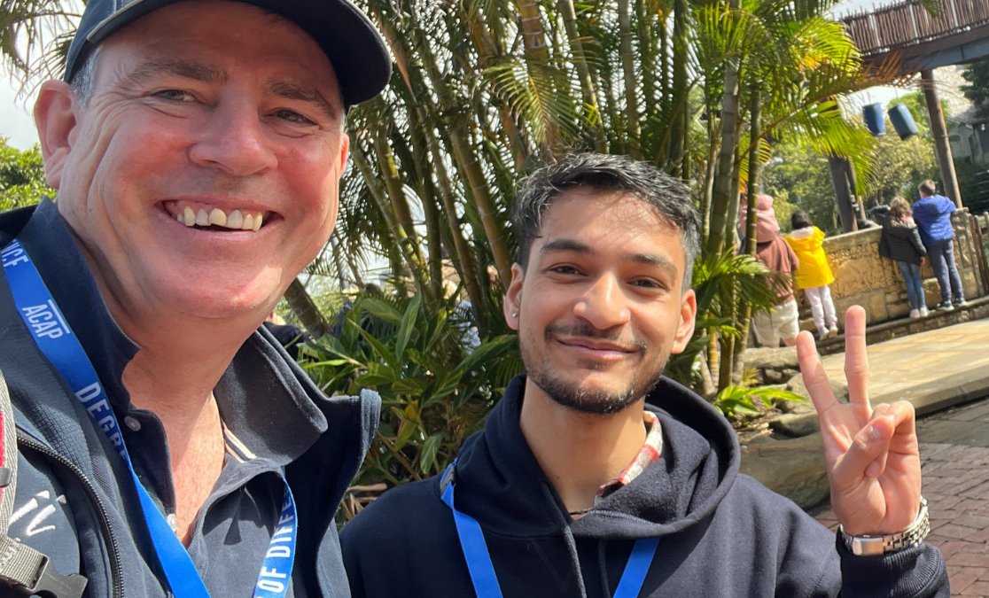 acapaus's tweet photo. National Volunteer Week 2025: ACAP student Manish Shah led 50 volunteers to remove 200kg of ocean waste! 🌊

From Nepal to Sydney, he's connecting communities through environmental action while studying social work.

Read his story: https://t.co/c1j0CdsKTq https://t.co/1yXKszwoIM