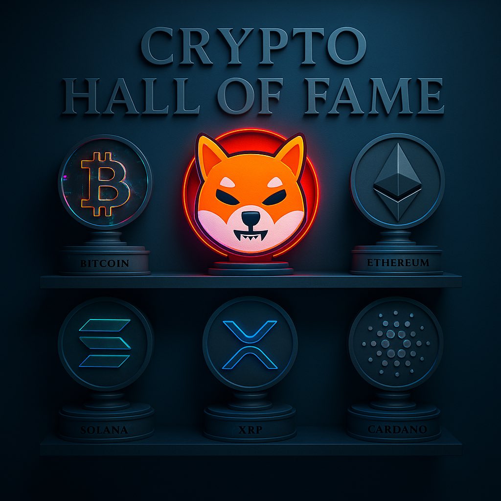They laughed at the dog coin.
Now it’s the only one glowing.
Crypto Hall of Fame = SHIB flex zone. 🐕💡