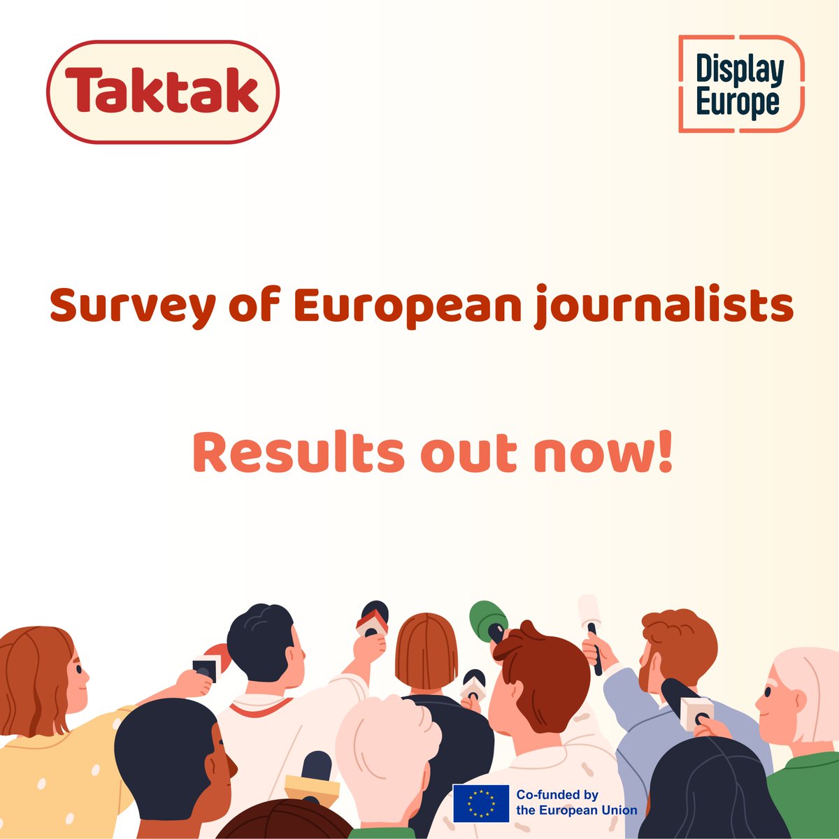 The results of the survey for journalists in Europe is the first Europe-wide study on the state of the profession since 2015.

The results highlighted:   
🔸 62% of Freelancers Are Forced to Work Other Jobs 

✅ Survey results: lnkd.in/e2curyCp

#TaktakSolution