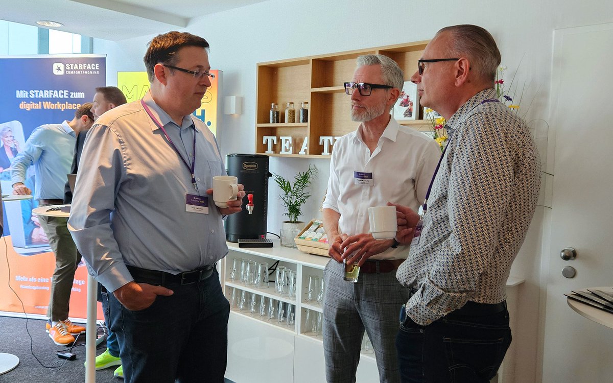 #GammaRoadshow2025 – Woche zwei in Köln &amp; Frankfurt: Check! 😎 Dankeschön an alle Gäste – und natürlich an Placetel, STARFACE GmbH, estos GmbH, Epsilon Telecom, FUSION IoT, Gigaset und Snom Technology GmbH – für zwei grandiose Tage voller Austausch:

 ➡️bit.ly/3GZjLWt