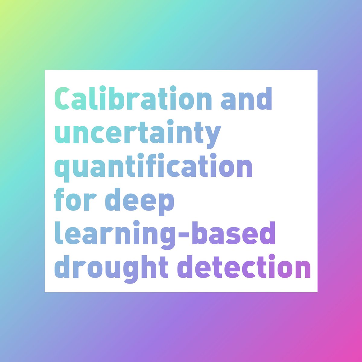 ISP • Image and Signal Processing (@isp_uv_es) on Twitter photo 🆕📰 New paper out that studies the #Calibration and the #Uncertainty of Deep Learning Models (DLM) for #Drought.
➡️ "Calibration and uncertainty quantification for deep learning-based drought detection" (<a href="/mengxue_rs/">mengxue</a> <a href="/CohrsKai/">Kai-Hendrik Cohrs</a> <a href="/miguelangelft/">Miguel-Ángel Fernández-Torres</a>)
🔗 tr.ee/CalibrationAnd… 🆕📰 New paper out that studies the #Calibration and the #Uncertainty of Deep Learning Models (DLM) for #Drought.
➡️ "Calibration and uncertainty quantification for deep learning-based drought detection" (<a href="/mengxue_rs/">mengxue</a> <a href="/CohrsKai/">Kai-Hendrik Cohrs</a> <a href="/miguelangelft/">Miguel-Ángel Fernández-Torres</a>)
🔗 tr.ee/CalibrationAnd…