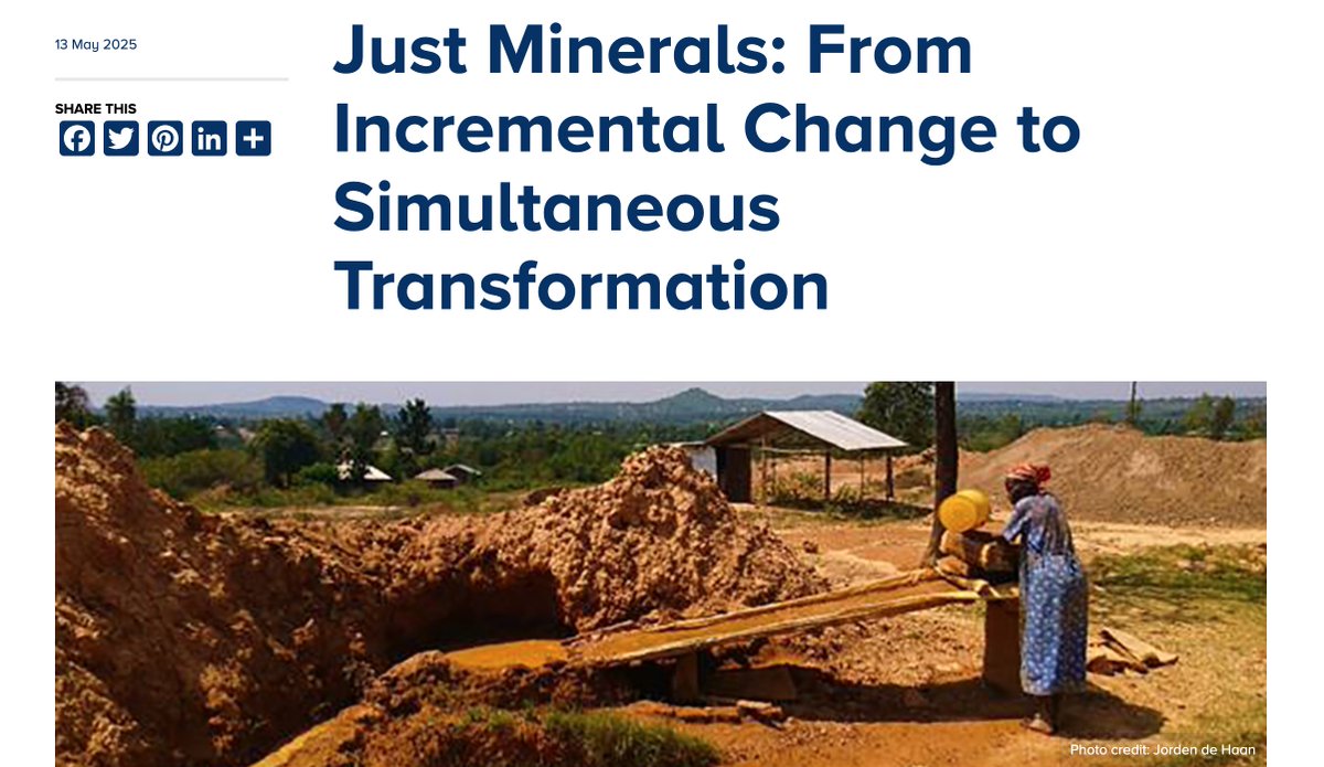We’re at a cliffhanger moment for humanity: can critical minerals drive just, green transformation - or become kryptonite for our collective future?

In a recent op-ed in the <a href="/IISD_SDGs/">IISD SDGs</a>, <a href="/Arvinn/">Arvinn E. Gadgil</a> Gadgil argues governance is key to making critical energy transition minerals (CETMs)