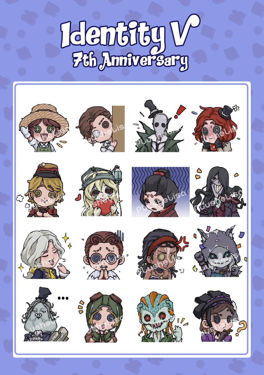 plushelisa's tweet image. Identity V 7th anniversary ๏ฟผ | Plushelisa #pixiv pixiv.net/artworks/13071โฆ
#IDV7thIllustrationContest #IdentityV