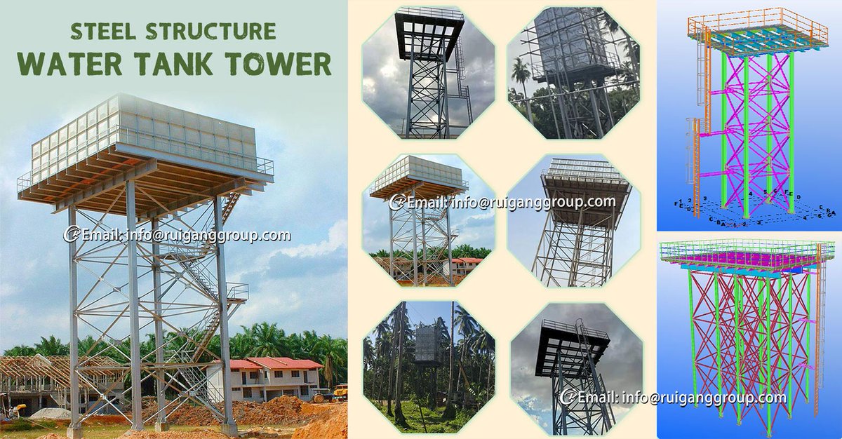 Qingdaoruigang's tweet image. 💧Our water tank towers are designed to ensure reliable water storage and distribution.
🎯Contact us for free quotation and design.
📞WhatsApp：wa.me/8615376767917
📧 info@ruiganggroup.com
#PEBbuilding #SteelStructureWarehouse #steel #SteeleSupplier #SteelManufacturer