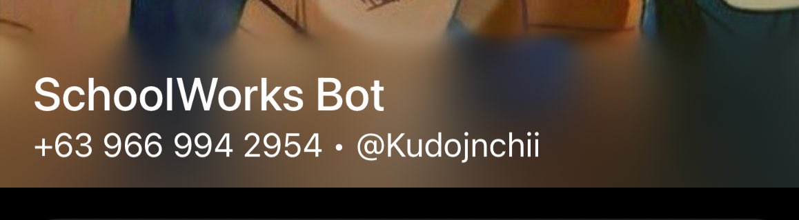 Contact me on telegram 💌