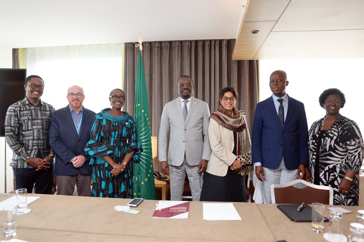 Met with <a href="/Winnie_Byanyima/">Winnie Byanyima</a> of <a href="/UNAIDS/">UNAIDS Global</a> during #WHA78 to strengthen <a href="/AfricaCDC/">Africa CDC</a> – UNAIDS collaboration. We’re setting the stage for a new Cooperative Agreement focused on strategic, high-impact #HIV interventions aligned with the Global AIDS Strategy and HIV Sustainability Planning.