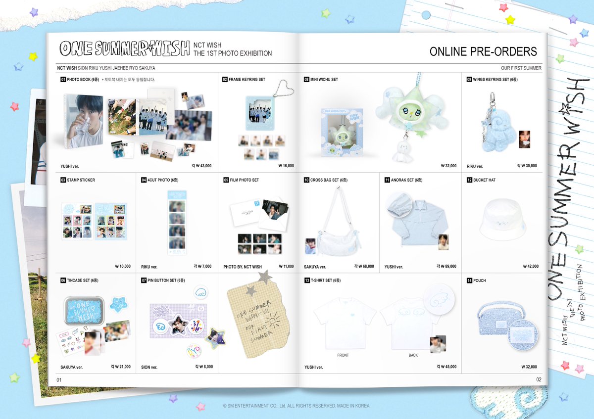 NCT WISH THE 1ST PHOTO EXHIBITION [ONE SUMMER WISH] OFFICIAL