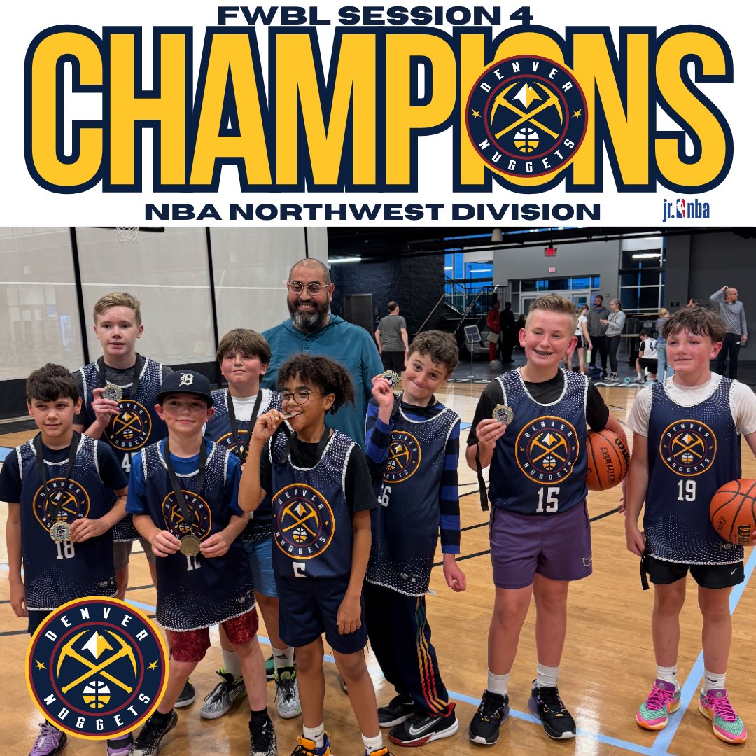🚨FWBL CHAMPIONS🚨

Congratulations to the Nuggets on winning the FWBL Session 4 - NBA Northwest Division!