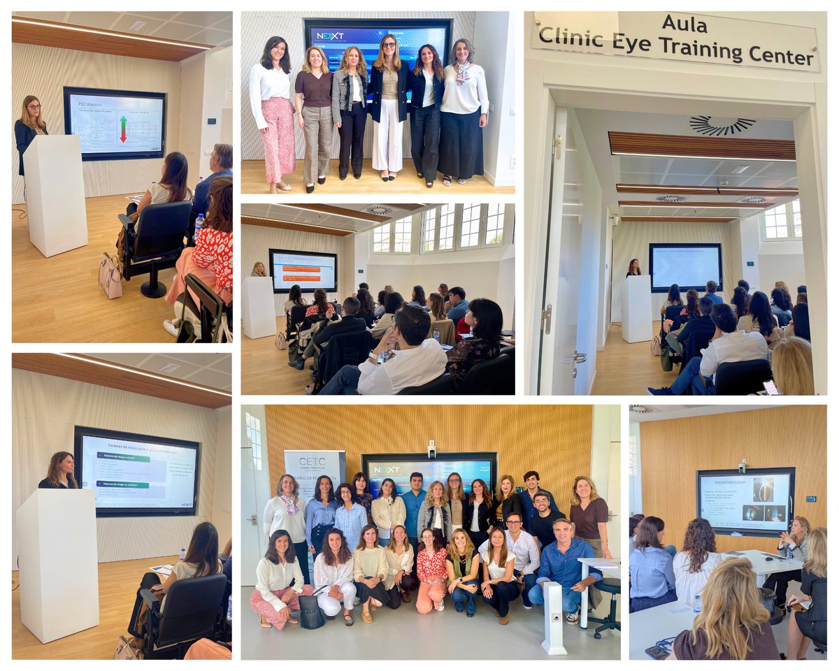 🎯 Aforo completo en nuestra formación “NEXT – Avances en el manejo del glaucoma”.
La palabra más repetida por los asistentes: cercanía. 
Docentes accesibles, sesiones prácticas e interacción real.
Gracias a @AbbVie_es por hacerlo posible. ¡Vamos a por más! 👁️‍🗨️💬