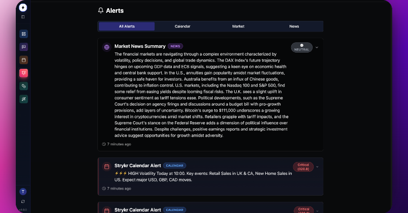 strykrai's tweet photo. Missed the last meme coin breakout?

Next time, don’t.

Strykr scans the entire market in real time:
💥 Meme coin sentiment
📈 On-chain momentum shifts
📊 AI-powered buy/sell signals

No spreadsheets. No noise. Just pure signal.

Catch the next wave.