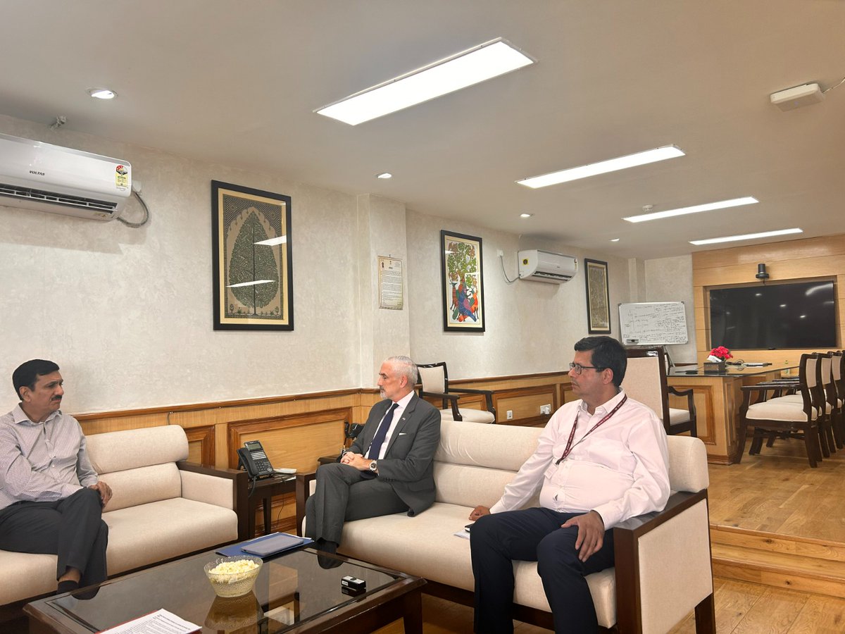 United Nations in India (@uninindia) on Twitter photo In this Janjatiya Gaurav Varsh, <a href="/TribalAffairsIn/">Ministry of Tribal Affairs, Govt. of India</a> Secretary Vibhu Nayar & <a href="/UNinIndia/">United Nations in India</a> Resident Coordinator <a href="/ShombiSharp/">Shombi Sharp</a> discussed ways to co-create impactful initiatives aimed at transforming lives of tribal communities and aligned with #ViksitBharat2047 and #SDGs 🇮🇳🇺🇳
<a href="/PMOIndia/">PMO India</a> In this Janjatiya Gaurav Varsh, <a href="/TribalAffairsIn/">Ministry of Tribal Affairs, Govt. of India</a> Secretary Vibhu Nayar & <a href="/UNinIndia/">United Nations in India</a> Resident Coordinator <a href="/ShombiSharp/">Shombi Sharp</a> discussed ways to co-create impactful initiatives aimed at transforming lives of tribal communities and aligned with #ViksitBharat2047 and #SDGs 🇮🇳🇺🇳
<a href="/PMOIndia/">PMO India</a>