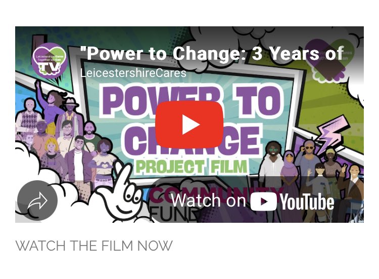 Watch and share this 5 min video where young people talk about the benefits and impact of working in creative partnerships with business , community and public sector #PowerToChange 

leicestershirecares.co.uk/about-charity/…
#Youth #Empowerment #LLR