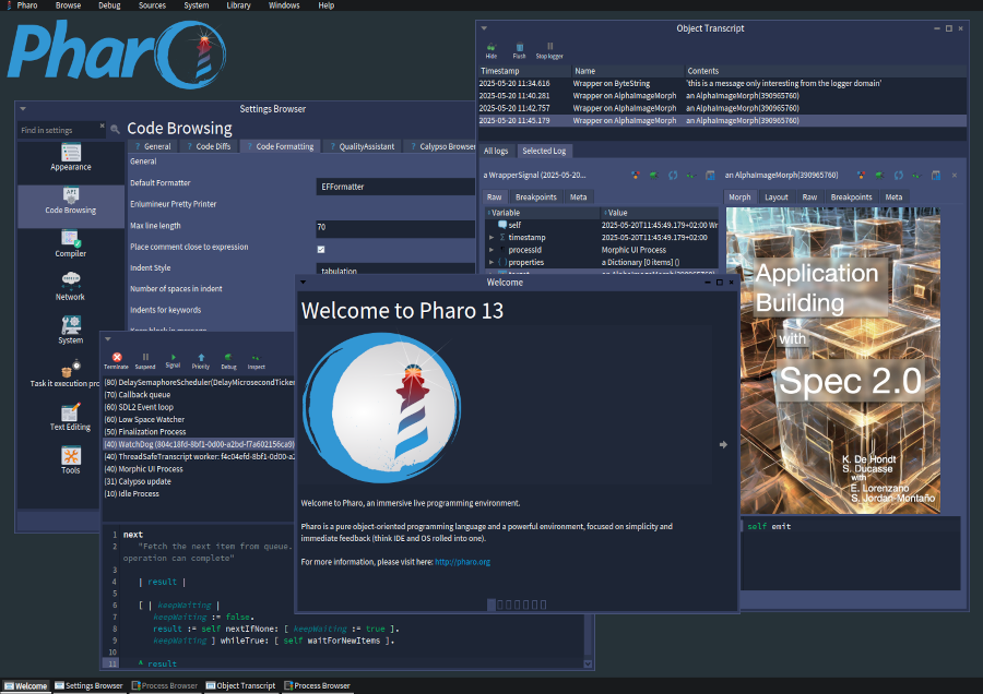 TorstenAstares's tweet photo. Pharo 13 is released - the next milestone for @pharoproject 

https://t.co/0Ys2ZOQ7qE https://t.co/9xebVLwP2j