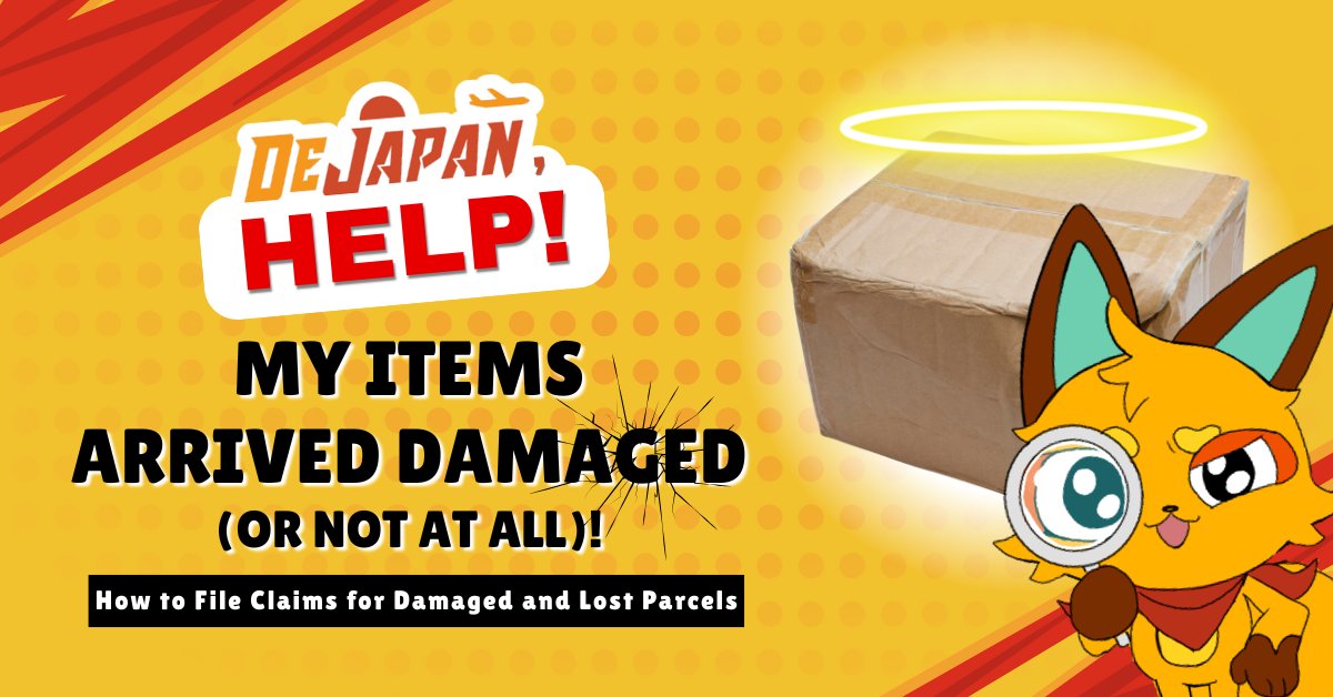 📢New Blog Alert!📢

We do our best to prevent the worst from happening, but what can you do if it does? 🫠

Here is a guide on how we can help if your items arrive damaged or are lost in transit!

blog.dejapan.com/2025/05/dejapa…