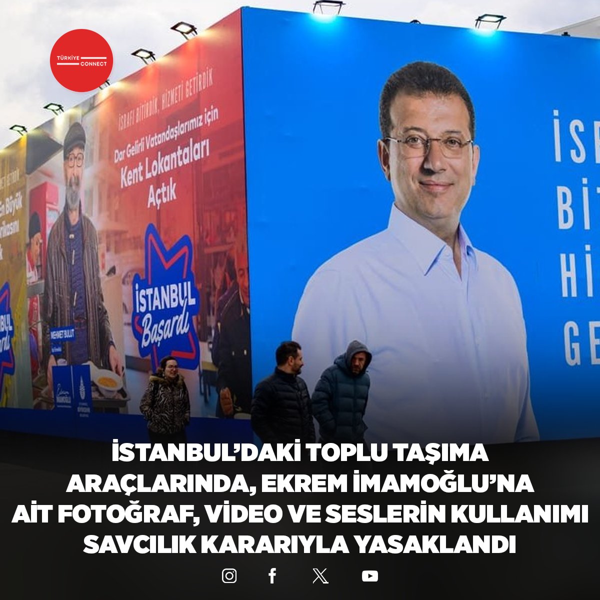 İstanbul'daki toplu taşıma araçlarında, Ekrem İmamoğlu'na ait fotoğraf, video ve seslerin kullanımı savcılık kararıyla yasaklandı. (Ekol TV)

#ekremimamoğlu #istanbul #ibb