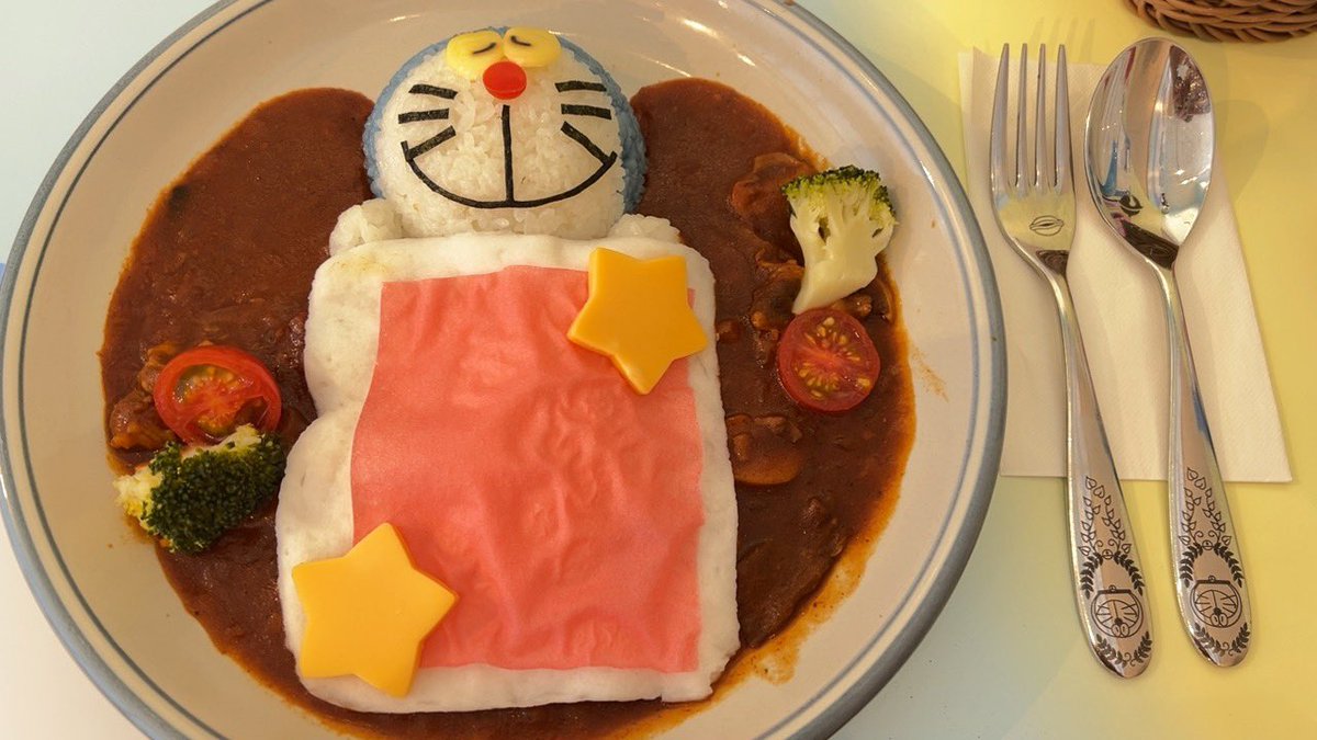 himetoskyward's tweet photo. 可愛すぎるカフェ(ღˇᴗˇ)。o💕✨✨
💁♀️①すやすやドラえもんのビーフシチュー②もくもく雲のさくら色クリームソーダ③タイムふろしきポテト
成田空港で、偶然見つけたピンクのドラえもん((̵̵́ ̆͒͟˚̩̭ ̆͒)̵̵̀)をget😍
#ドラえもん #ドラえもんfsキッチン
#渋谷
#draemon #도라에몽 #哆啦A梦 https://t.co/IgkLdVF6bT