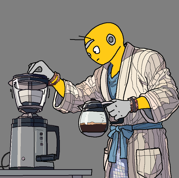 something's brewing