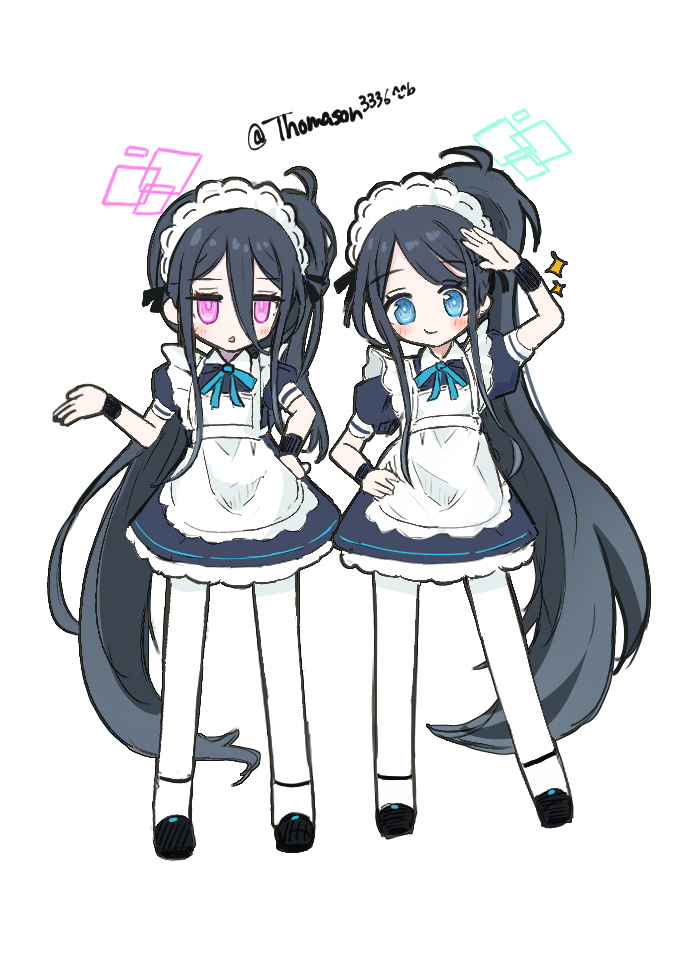 天童アリス(ブルアカ) ,メイドアリス 「」|とまそん@C108(土)東1-ス27abのイラスト