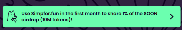 #GEM #SOON SOON SVM

If u are holding SOON NFT. U can join Simpfor fun to share 10M $SOON!

Check here: simpfor.fun/login?referral…