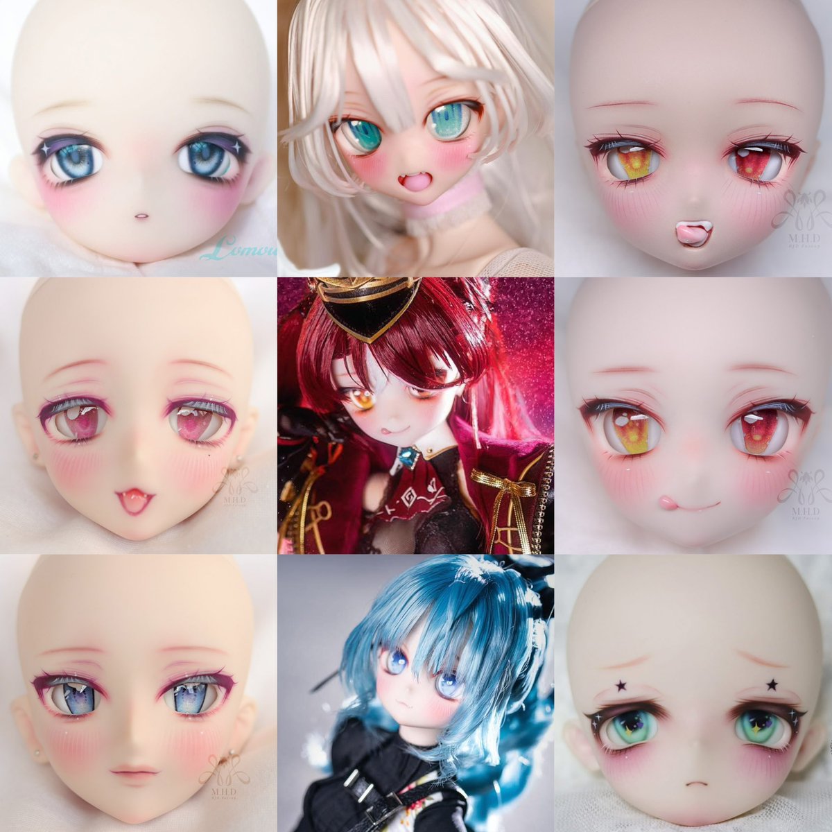 Lomowu_bjd's tweet photo. My style, painted on DD✍️

#カスタムヘッド #ドルフィードリーム #MDD #MDDはいいぞ
#うちの子かわいい #dollfiledream #superdollfie #volks #ボークス #スーパードルフィー #ドルフィードリームカスタム ＃宝鐘マリン #hololive #ホロライブ https://t.co/DelqA7NVlZ