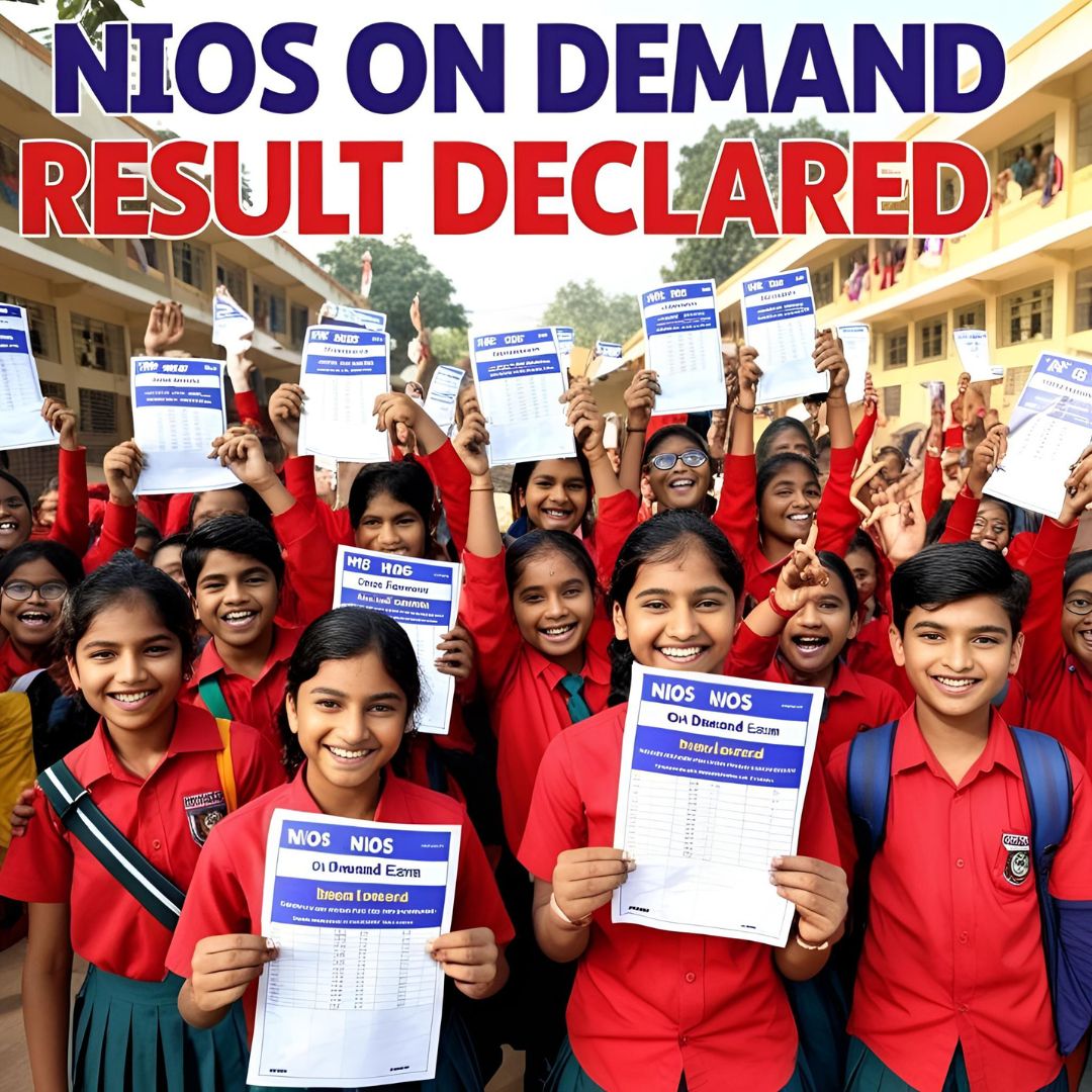 niostwit's tweet photo. 📢 NIOS Senior Secondary On-Demand Exam Results (Oct 2024 – Mar 2025) are out!

Check your result 👉 https://t.co/sHScgOT5Lo

Rechecking/Re-evaluation open from 25 May for 15 days.

📩 Queries? Email: rcell@nios.ac.in

#NIOS #examresults https://t.co/W05sfCWFkW