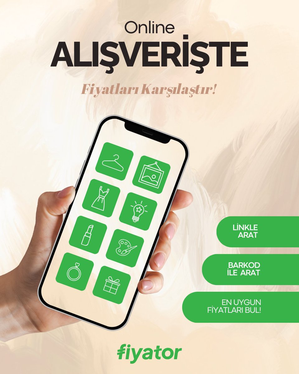 Online alışverişte en iyi fiyatı bulmak artık çok kolay!

Fiyator ile:
🔗 Ürün linkiyle ara
📱 Barkodla anında karşılaştır
💸 En uygun fiyatları tek platformda yakala!

#FiyatKarşılaştırma #OnlineAlışveriş #AkıllıAlışveriş #Fiyator