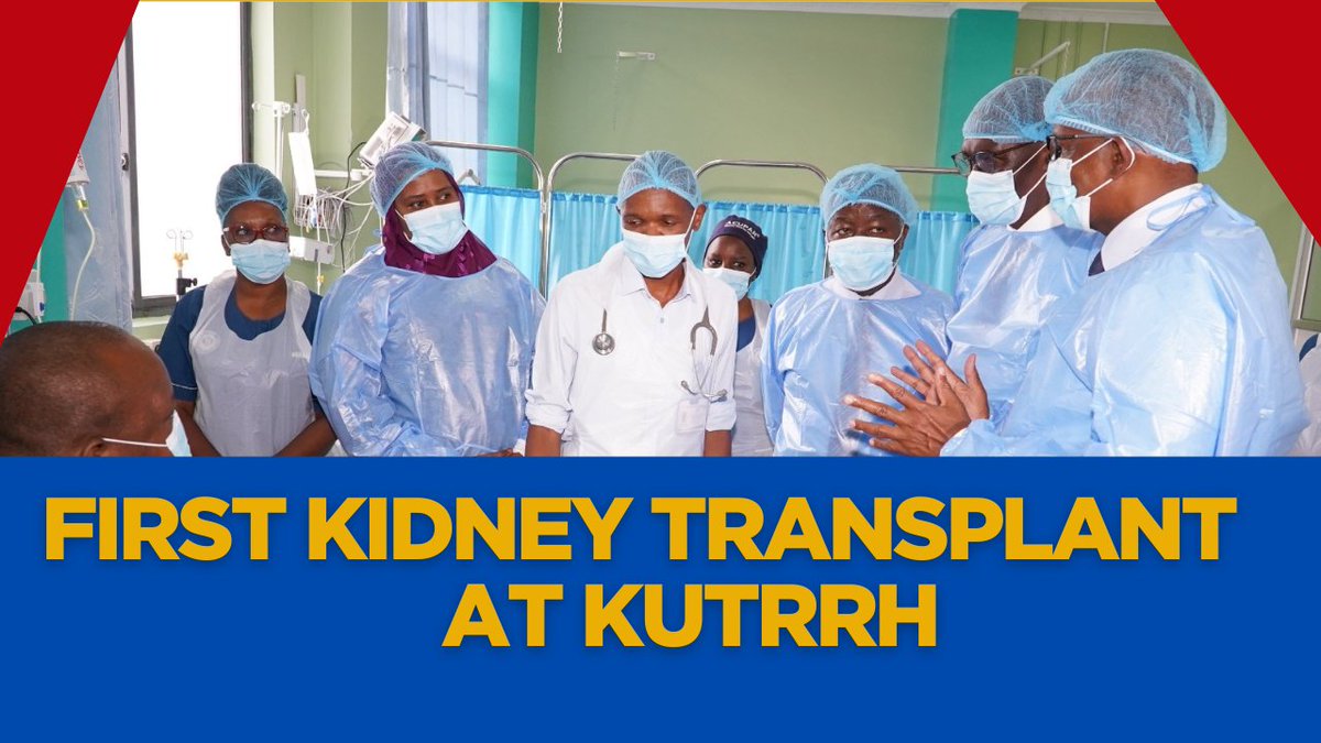Full Speech of CS   Duale during his first visit to KUTRRH since his appointment in the Health Docket, as we launched the first kidney transplant services.youtu.be/sbiwg7Buwn8?si…
