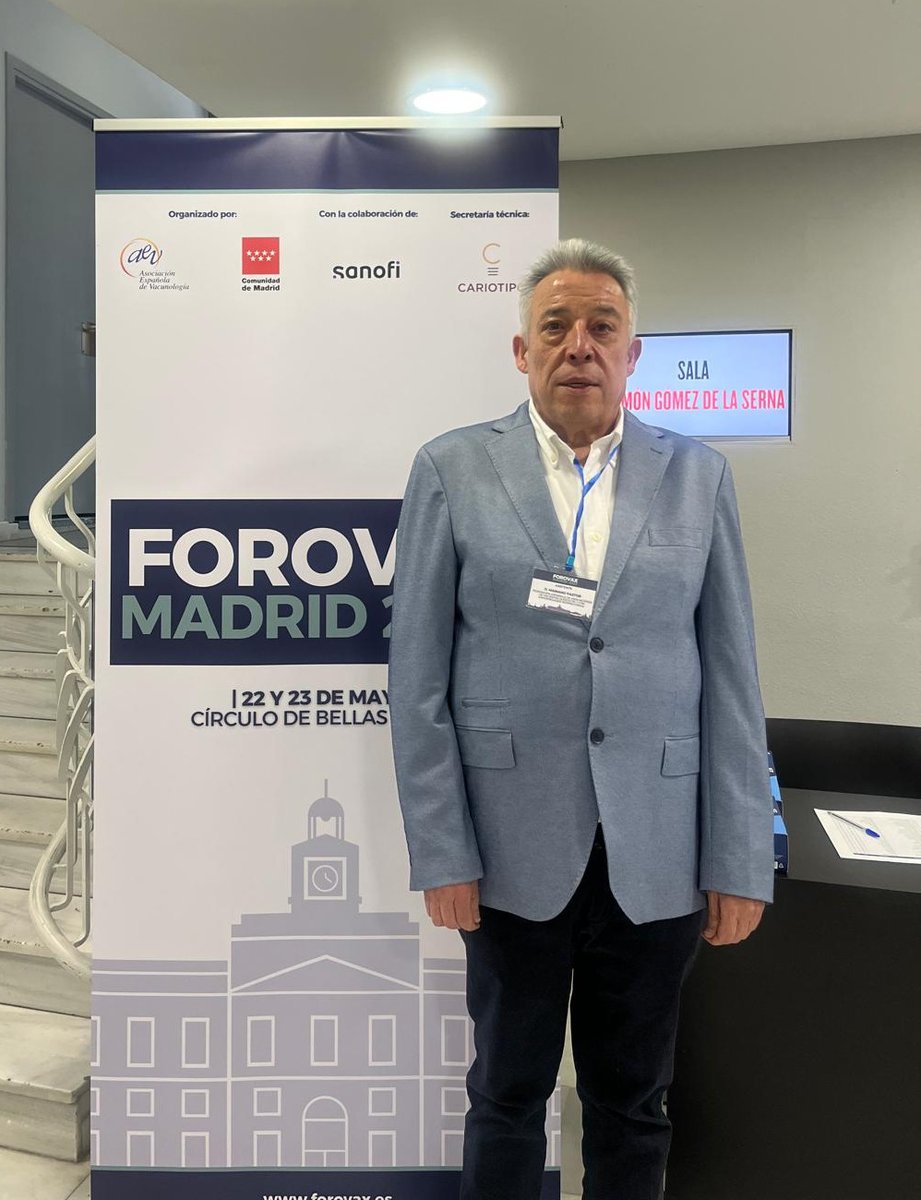 fenaer2's tweet photo. 📍Hoy asistimos en Madrid al #ForoVax, que reúne a expertos en salud pública, IA, vacunación y logística para debatir sobre el futuro de la prevención sanitaria.
Mariano @PastorAlfa1 nos representa en esta cita sobre inmunización, envejecimiento saludable y nuevos retos globales. 🧬🌍
@AEV_Vacunas @SaludMadrid @SanofiES