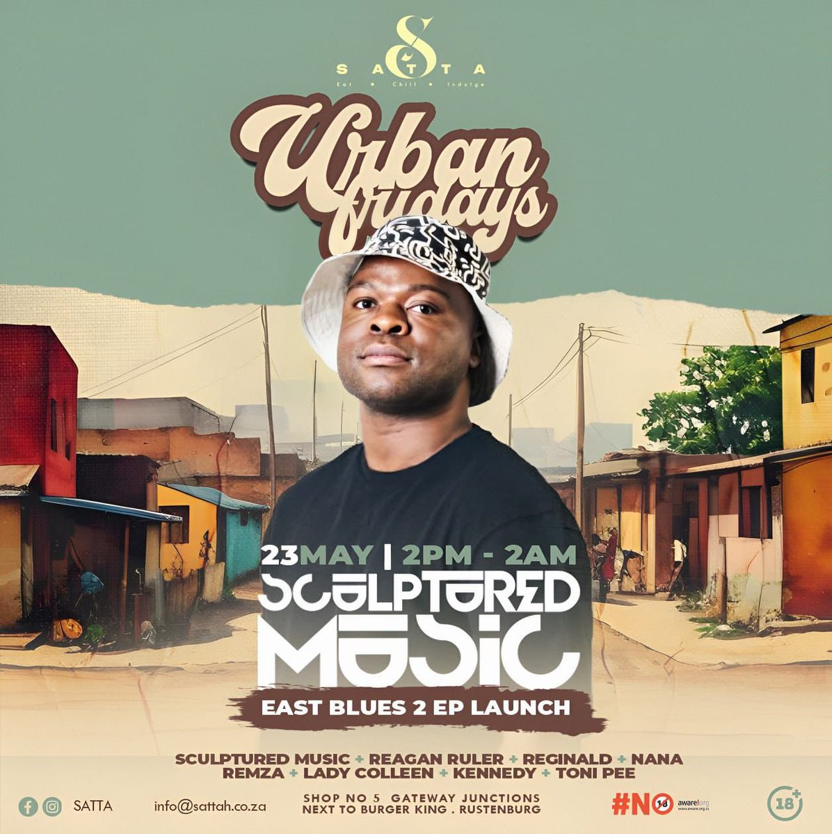 SculpturedMusic®️ (@sculpturedmusik) on Twitter photo Activating 🌈✨
East Blues Ep 2
At Satta (Rustenburg) tonight 🕺
africori.to/eastblues2
Lovely write up by <a href="/DHN_DeepHouse/">Deep House News ©</a>
deephousenews.com/2025/04/18/scu… Activating 🌈✨
East Blues Ep 2
At Satta (Rustenburg) tonight 🕺
africori.to/eastblues2
Lovely write up by <a href="/DHN_DeepHouse/">Deep House News ©</a>
deephousenews.com/2025/04/18/scu…