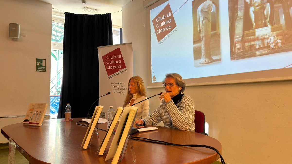 Ecco gli ultimi scatti dell'anno sociale in Sala Molinari con Barbara Castiglioni e Anna Ferrari, protagoniste di "Figure mitiche, tra racconti e archeologia" 📸

Grazie di cuore a tutto il pubblico, in presenza e a distanza ❤️