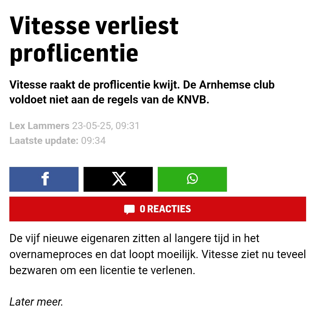 Lekker gespeeld, Braasch.
Btw, ik neem aan dat de knvb teveel bezwaren ziet.